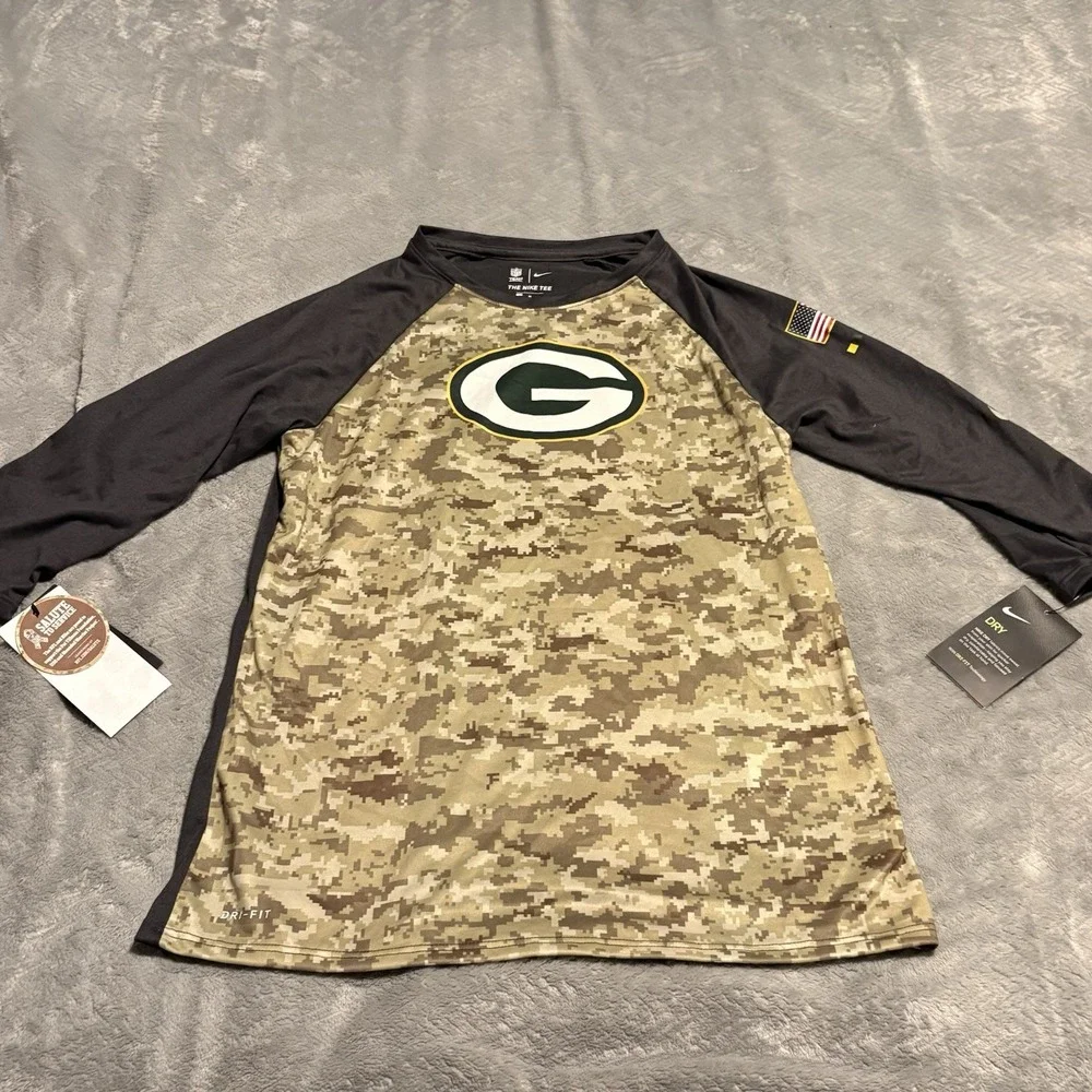 Nike Dri-FIT  Long Sleeve Green Bay Packers 
